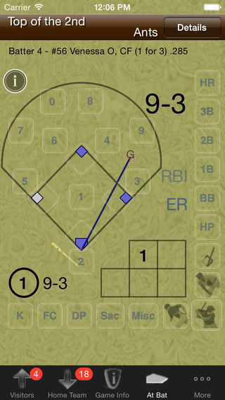 【免費運動App】Pointstreak Stats Baseball Pro Scoring/Baseball Scorekeeping-APP點子