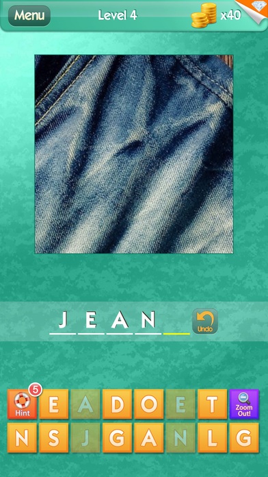 Screenshots of What's the Close Up? ~ guess the hidden object in this word puzzle of close up pics for iPhone
