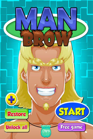 Man Brow Makeover - Crazy Eyebrow Shaping Salon Games for Girls & Boys screenshot 3