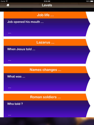 【免費遊戲App】Quiz for Bible-APP點子