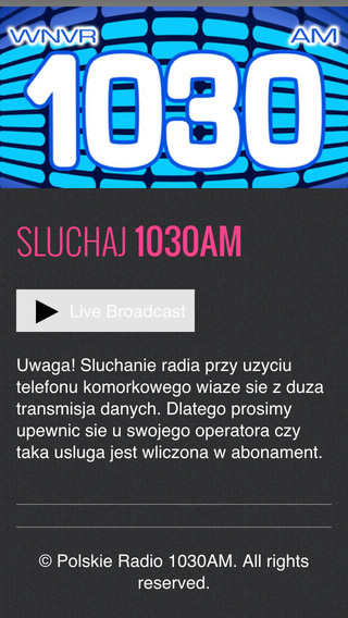 Polskie Radio 1030 AM
