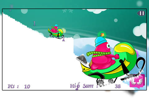 Ice Fun Free Valley : The Monster Snow Mobile Adventure - Pro screenshot 4