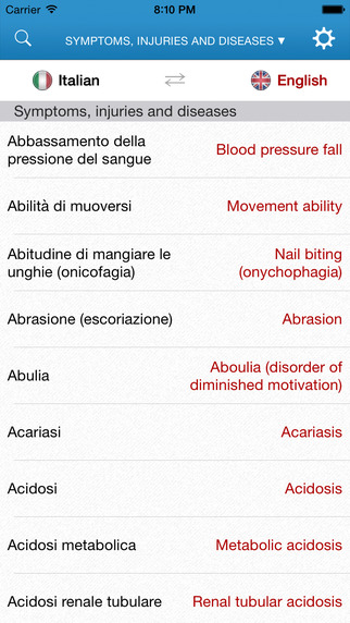 免費下載醫療APP|English-Italian Medical Dictionary for Travelers app開箱文|APP開箱王