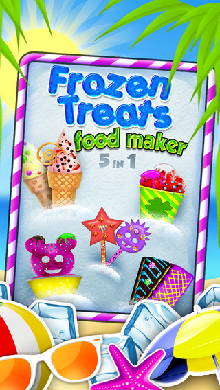 Frozen Treats Ice-Cream Cone Creator: Make Sugar Sundae by Free Food Maker Games Factory