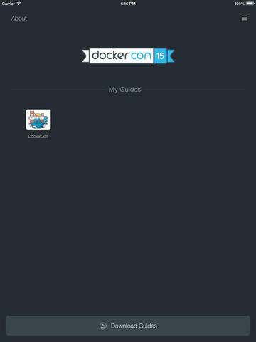 Скриншот из DockerCon 2015