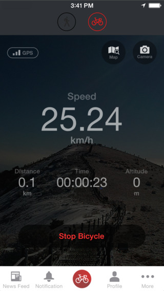 Pocket Runner GPS - Run Cycle