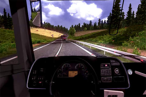 Bus Simulator 2016 : Real City Driving Sim 3D, Addicting Car Park for Teens and Kids screenshot 3