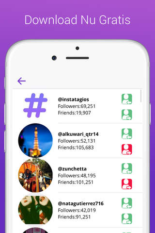 Popularity Contest - Track How Popular You Are On Instagram screenshot 4
