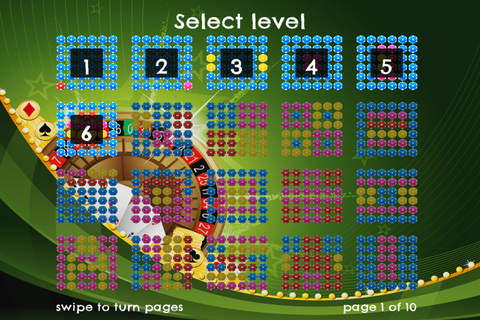 Mental Chips - HD - FREE - Shift Rows And Match Poker Chips Puzzle Game screenshot 2