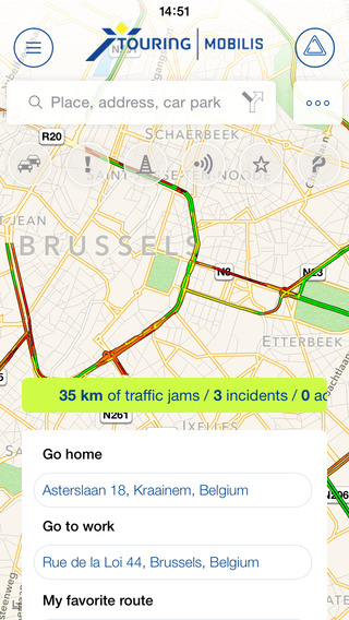 Touring Mobilis : personalised traffic alerts in real-time