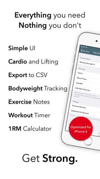 免費下載健康APP|Strong - Workout Tracker and Training Log for Bodybuilding, Weightlifting, Fitness and Strength Routines app開箱文|APP開箱王