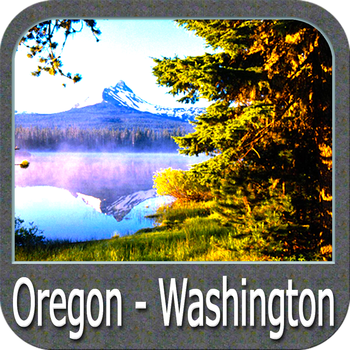 Marine: (Oregon - Washington) - GPS Map Navigator LOGO-APP點子