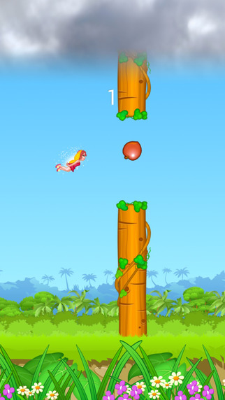 【免費遊戲App】Flappy Fairy Wings – Pixie Flying in Enchanted Forest-APP點子