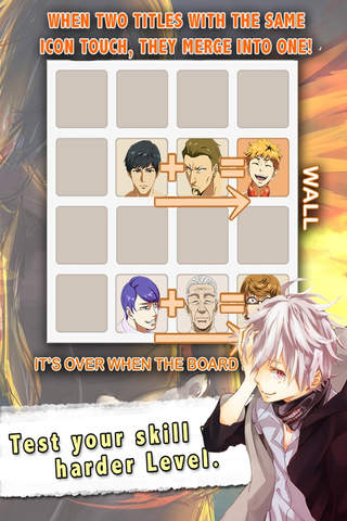 2048 Puzzle Tokyo Ghoul Edition:The Logic games 2014 screenshot 3