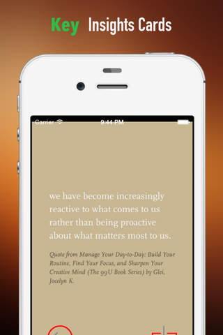 Manage Your Day-to-Day: Practical Guide Cards with Key Insights and Daily Inspiration screenshot 4