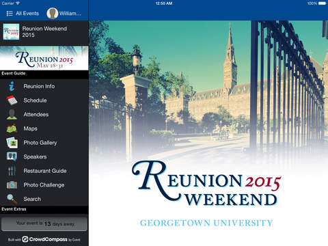 【免費商業App】Georgetown University Alumni Events-APP點子