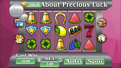 AAAAbout Precious Luck Slots Screenshot on iOS