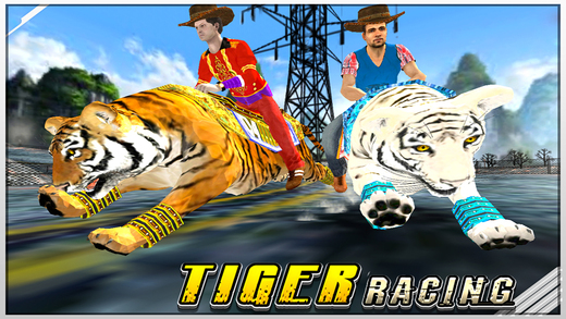 【免費遊戲App】Tiger Racing 3D-APP點子