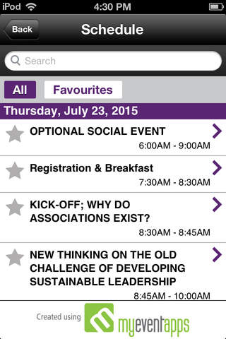 Engaging Associations Forum screenshot 3