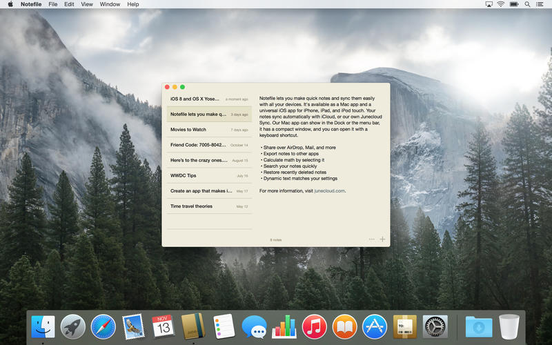 Notefile for Mac 2.7.2 激活版 - 记事本工具