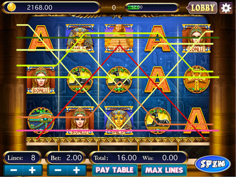 【免費遊戲App】Pharaohs Slot Machine-APP點子