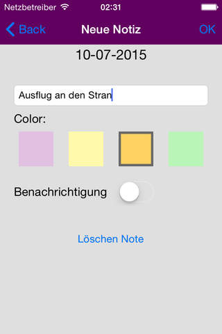 Kalender 2018 Deutschland NoAd screenshot 2