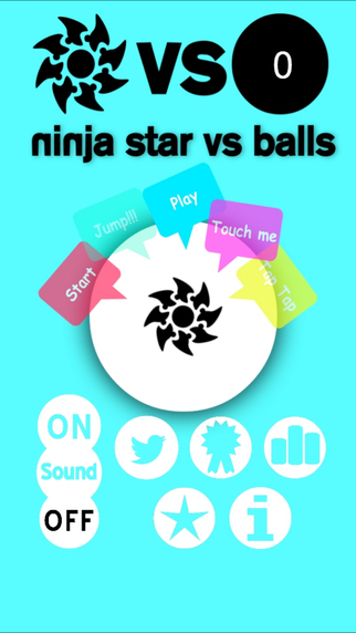 Ninja Star vs Balls
