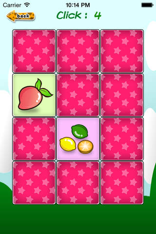 Matching Game - Fruits screenshot 2