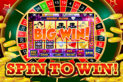 Ace Magic Slots - Jackpot Celebrity Illusion Craft Slot Machine Games Free screenshot 4