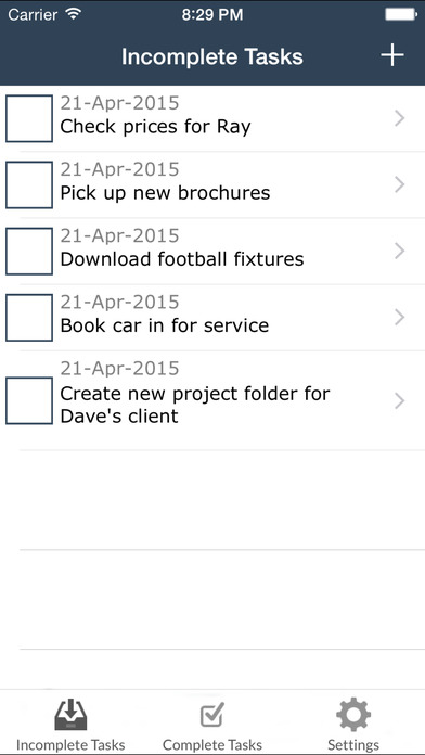 create a todo list in evernote