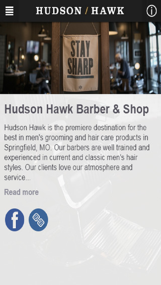 【免費生活App】Hudson Hawk Barber & Shop-APP點子