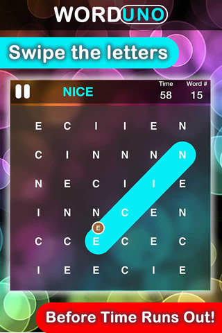 WordUno - Challenging Word Search Puzzle screenshot 2