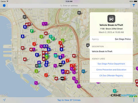 【免費書籍App】CrimeMapping-APP點子