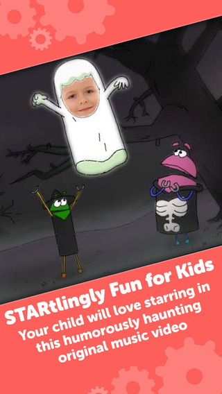 【免費娛樂App】A StoryBots Halloween - Starring You as a Ghost, Vampire, Frankenstein, Werewolf & Mummy for Kids, Parents, Teachers-APP點子