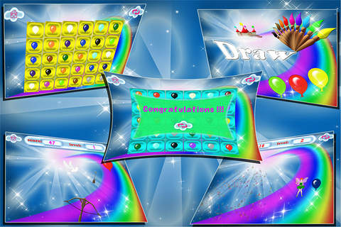123 Colors Magical Kingdom - Balloons Learning Experience All In One Games Collection screenshot 4