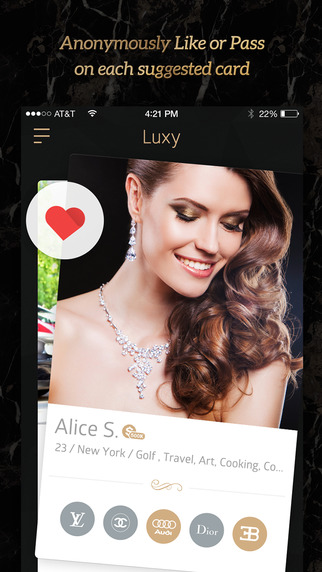 Luxy – 1 Millionaire Dating Club Matchmaker App for Wealthy Men and Beautiful Women