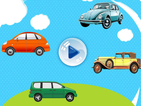 Скриншот из Cars puzzles for kids - preschool and kindergarten educational games for toddlers age 2 & 3 HD