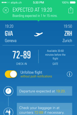Genève Aéroport (GVA) screenshot 3