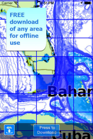 Aqua Map USA - Marine GPS Offline Nautical Charts for Fishing, Boating and Sailing screenshot 4