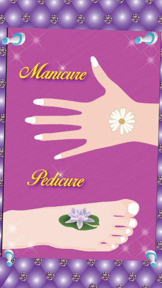 Princess Manicure Pedicure - Nail art design and dress up salon game
