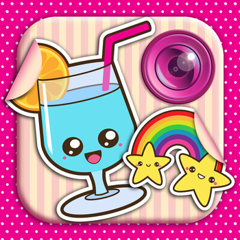 My Kawaii Photo Sticker Editor – Pretty Stamps on Cam to Decorate your Pictures with Cute Stickers LOGO-APP點子