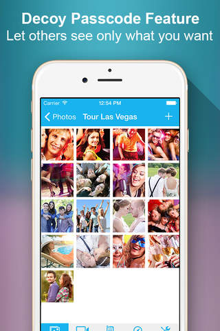 Private Photo Vault - Lock Videos, Notes & Hide Pictures into Secret Folder with Passcode Protected screenshot 2