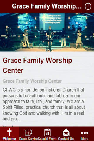 Grace Family Worship Center screenshot 2