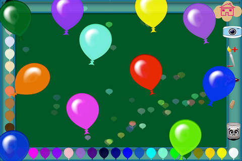 123 Learn Colors Magical Kingdom - Balloons Learning Experience Drawing Game screenshot 3