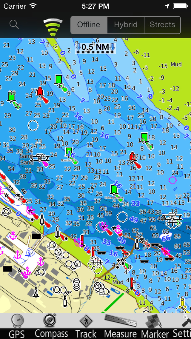 UK-Ireland-Netherlands GPS Nautical charts
