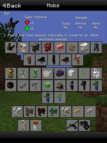 【免費書籍App】CraftHQ - Mobs and Crafting Guide with Skins for Minecraft-APP點子