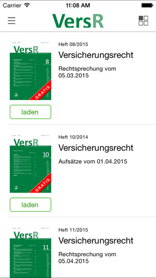 VersR – Zeitschrift Versicherungsrecht