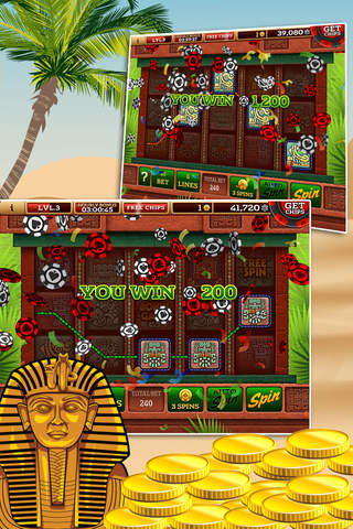 Lucky Feather Slots! -Eagle Falls Indian Style Casino- Take a break! screenshot 2