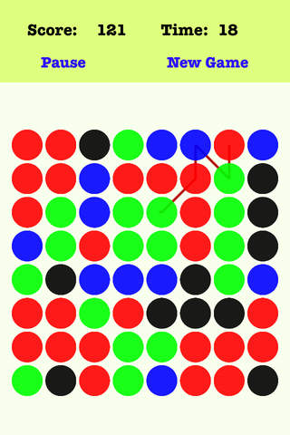 Classic Dots Plus - Connect the dots according to the order of the red green blue screenshot 2