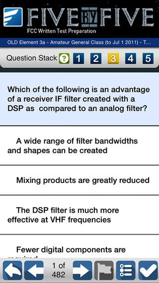 【免費教育App】Five by Five Amateur (Ham Radio) FCC Test Prep-APP點子